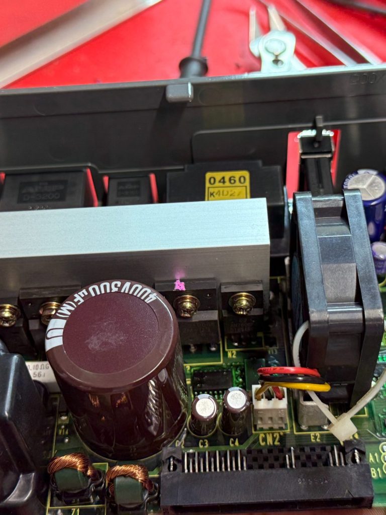 Mitsubishi FX1s PLC Mitsubishi FX1s PLC in control panel